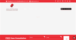 Desktop Screenshot of donpotterlaw.com